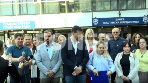 Protiv seče šume u Bajdini